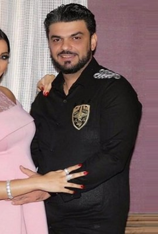 دنيا بطمة وزوجها 