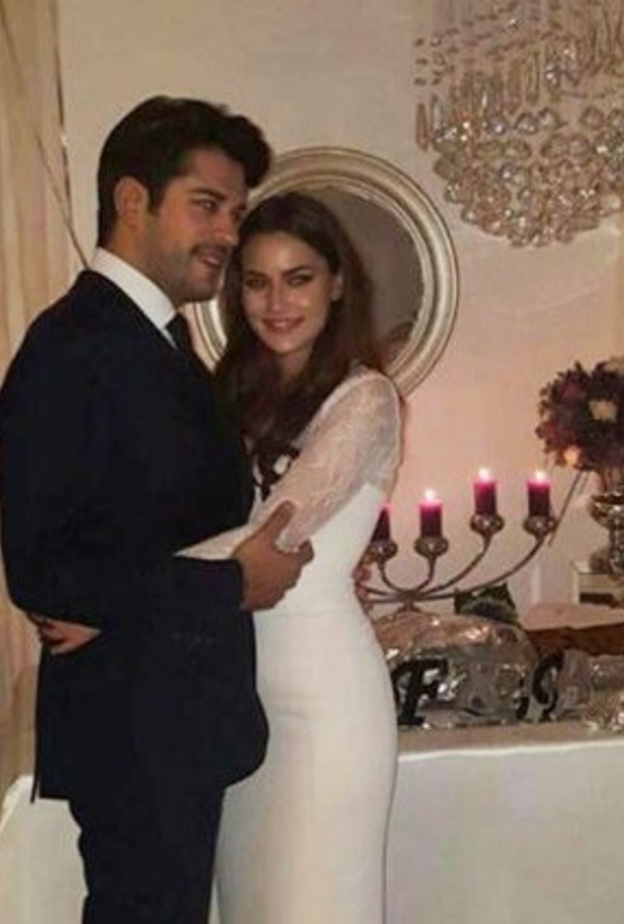 خطوبة بوراك أوزجفيت وفهرية افجان