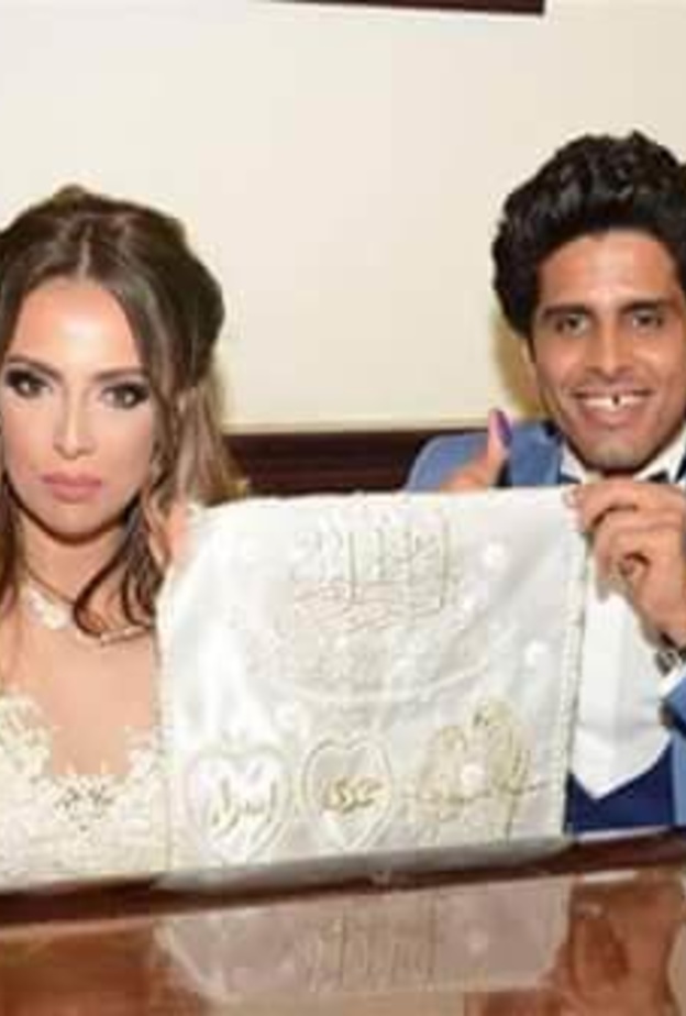 حمدي الميرغني واسراء عبدالفتاح