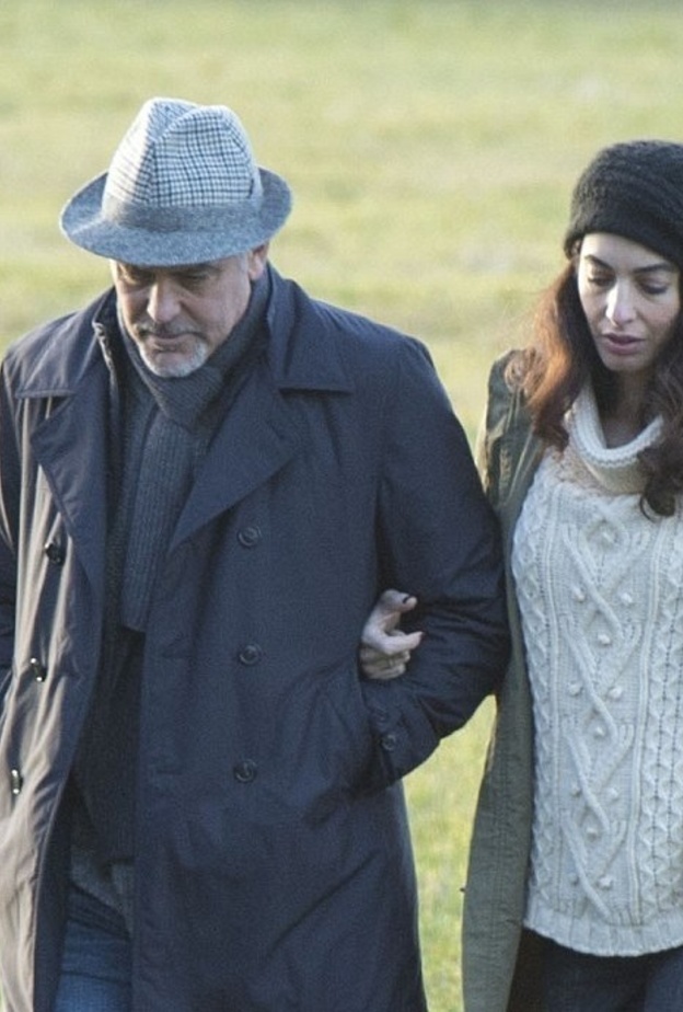 أمل كلوني وجورج كلوني