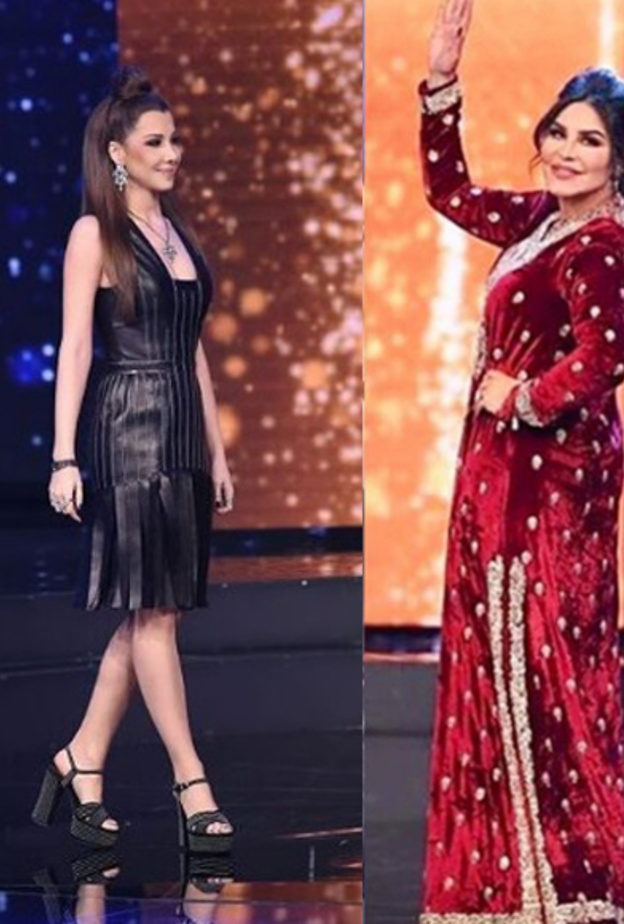 أحلام بإطلالة العبايات المخملية من دار ‏Sabyasachi Mukherjee