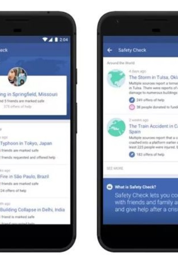 فيسبوك يتيح خاصية التحقق من السلامة بشكل دائم