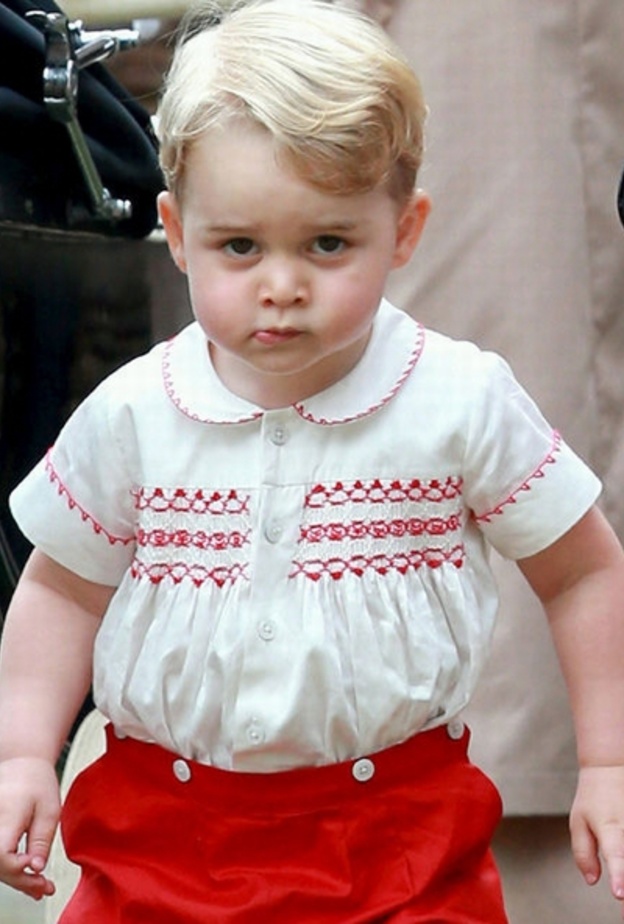 جورج واخر ظهور له مع والديه