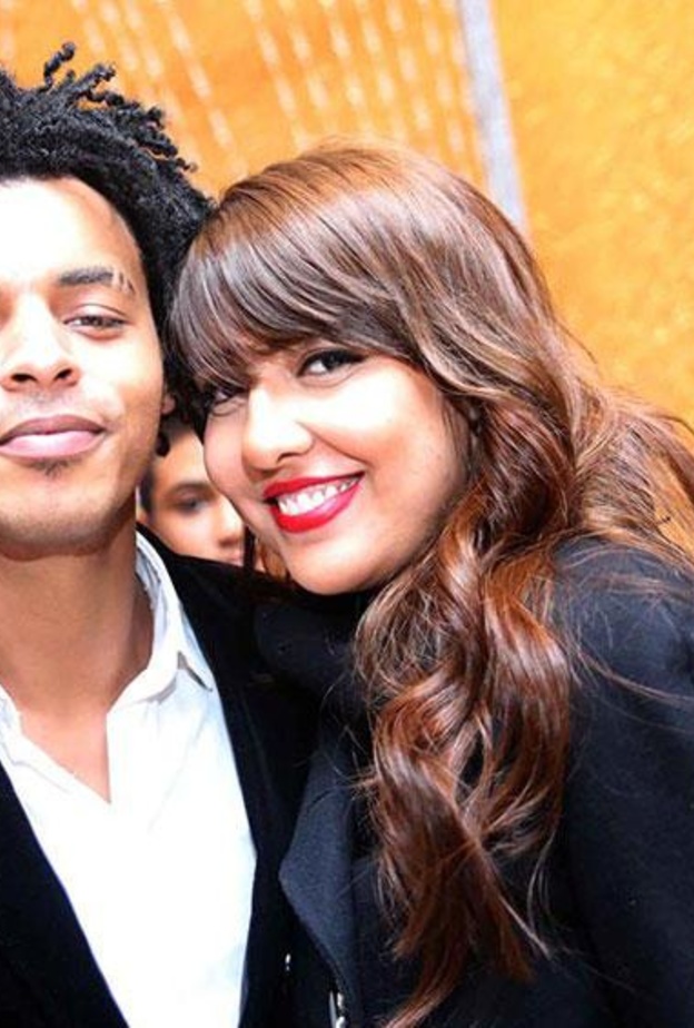 مي كساب وزوجها 