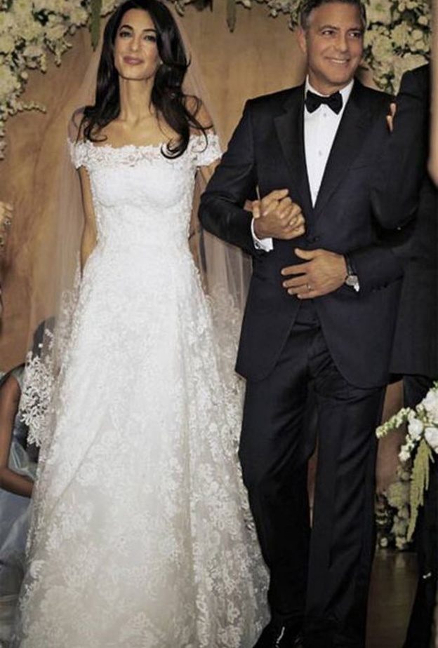 امل علم الدين وجورج كلوني