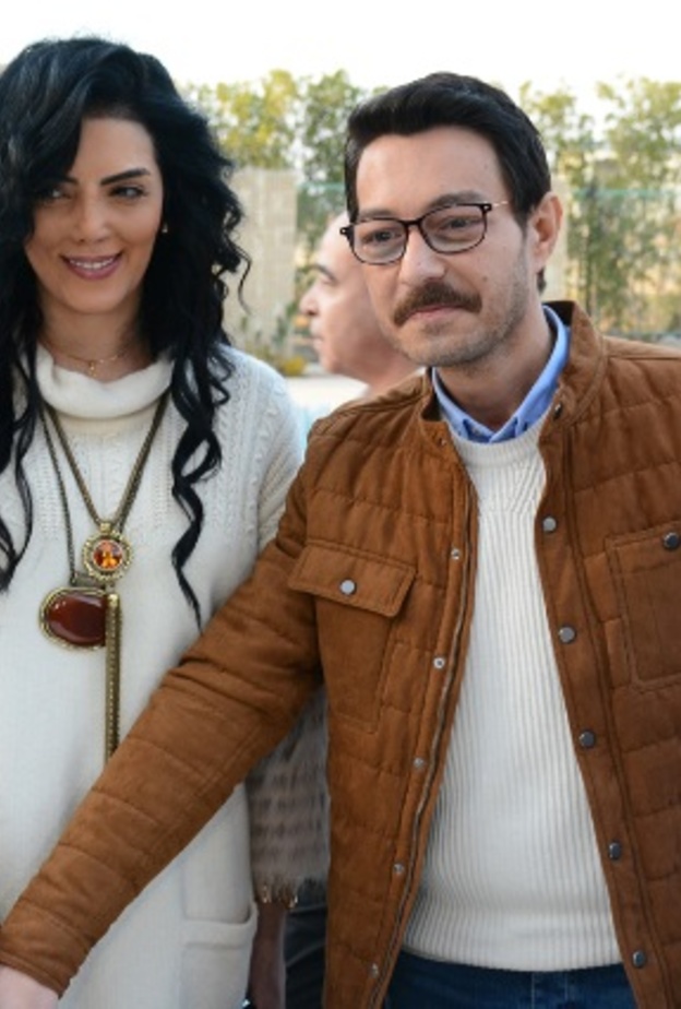 أحمد زاهر وحورية