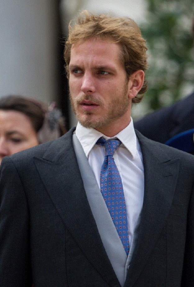 آندريا كاسيراجي... الحفيد الأول لغريس كيلي