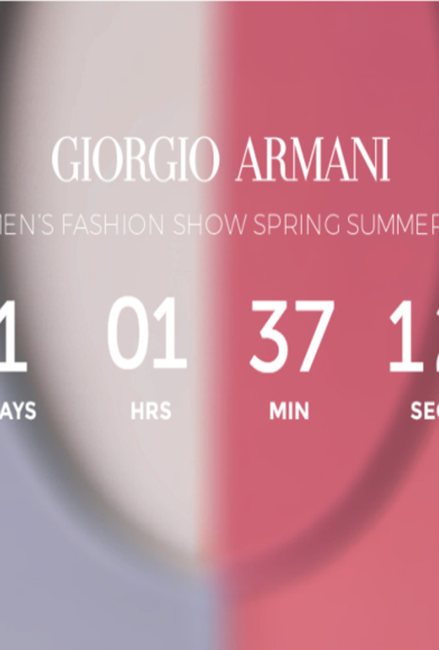 بث مباشر - عرض أزياء Giorgio Armani ربيع صيف  2016 