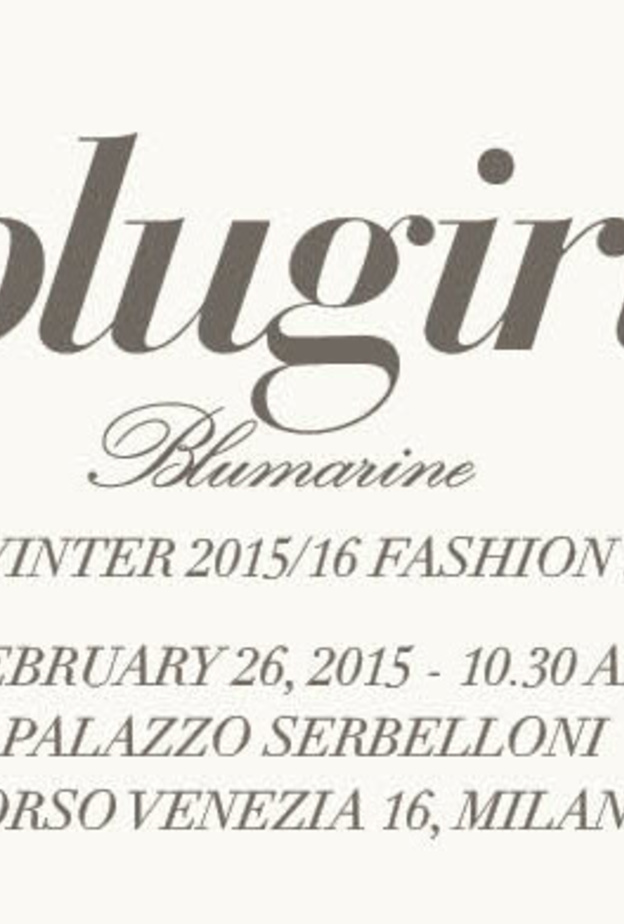 BLUGIRL FW 2015-16 FASHION SHOW 