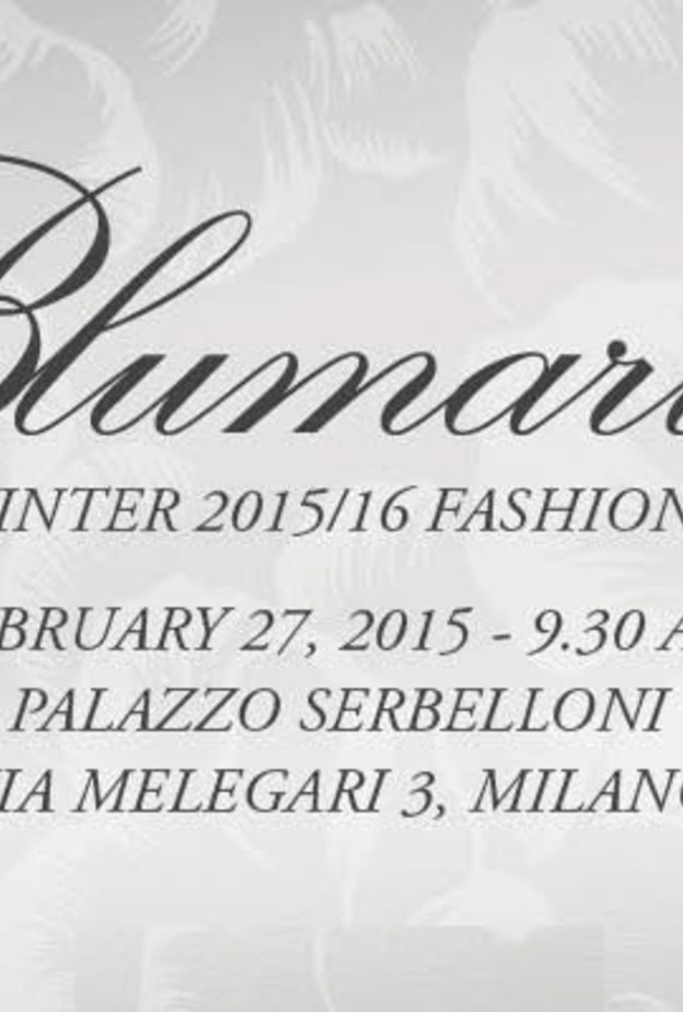 بث مباشر لعرض أزياء من بلومارين Blu Marine لخريف وشتاء 2015