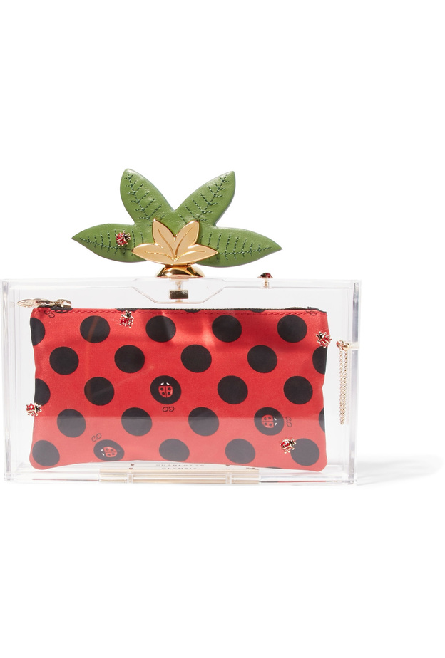 Charlotte Olympia شنطة يد ملونة من