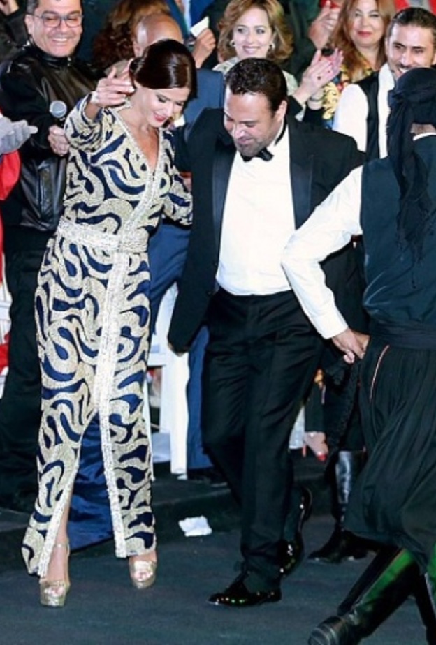 ستريدا جعجع تدبك مع عاصي الحلاني