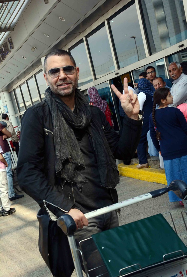 يوري مرقدي يصل مطار القاهرة