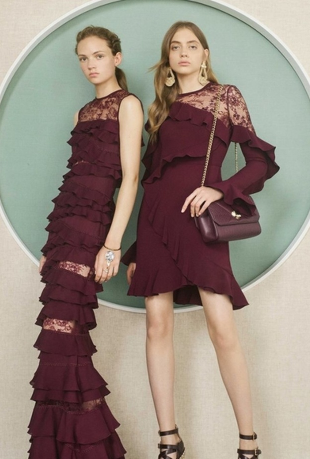 Elie Saab الكشكش في مجموعة كروز