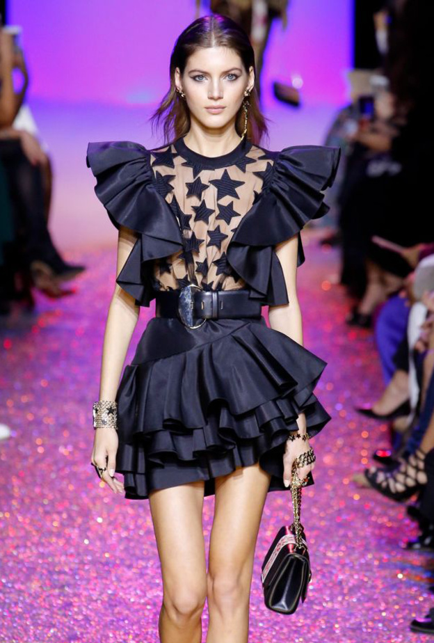 Marchesa Notte فستان سهرة قصير من