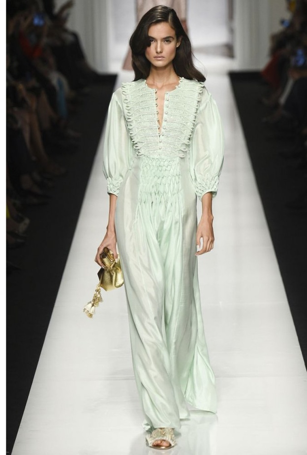 Etro جلابية معرقة من