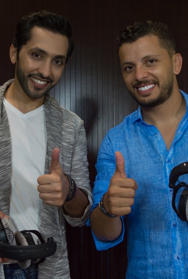 حاتم عمور وفهد الكبيسي