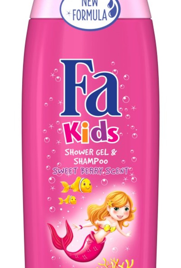 مجموعة جل الاستحمام للأطفال من FA