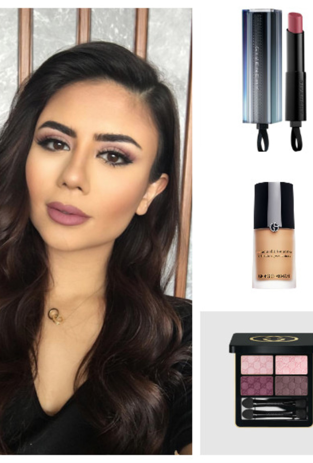 طلة ديما الأسدي الوردية الجذابة