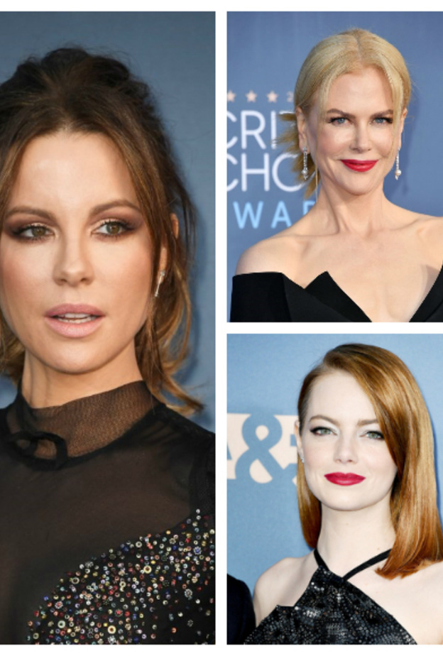 مكياج النجمات في حفل Critics Choice Awards