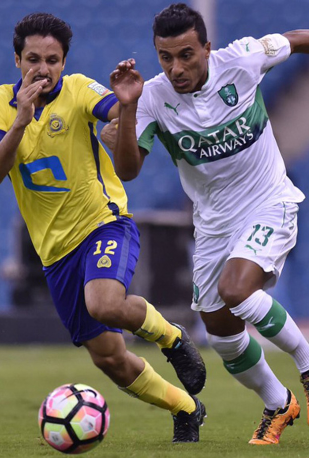 من لقاء النصر والأهلي