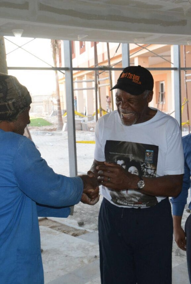 حضر فعاليات مهرجان الاقصر للسينما الافريقية