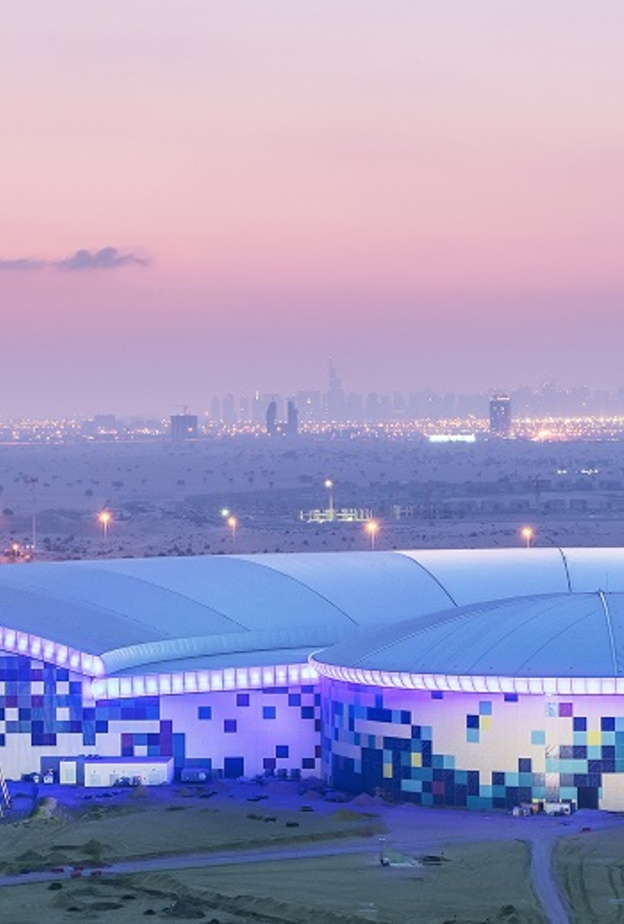 أكبر وجهة ترفيهية مغطاة بالعالم