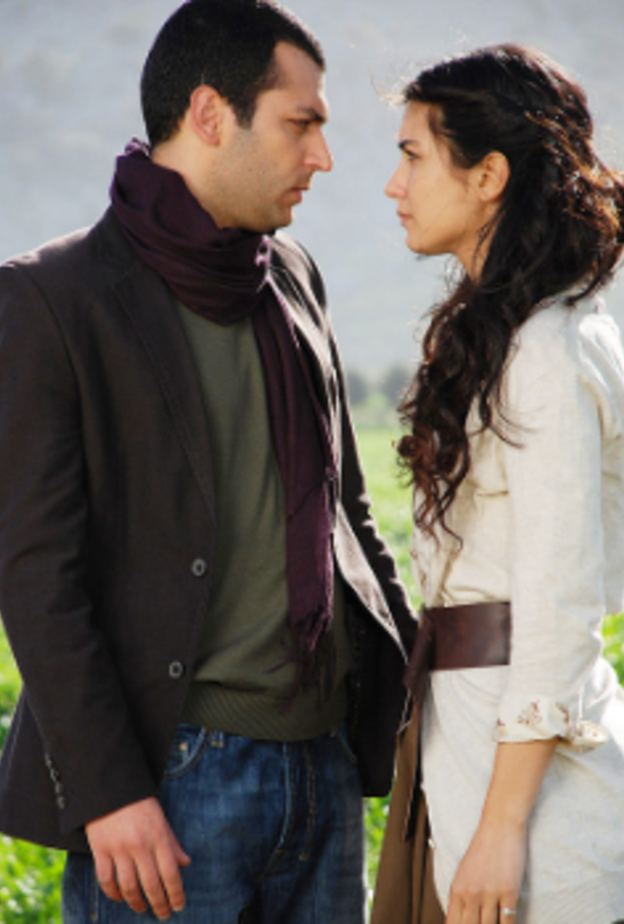 مشهد من مسلسل عاصي