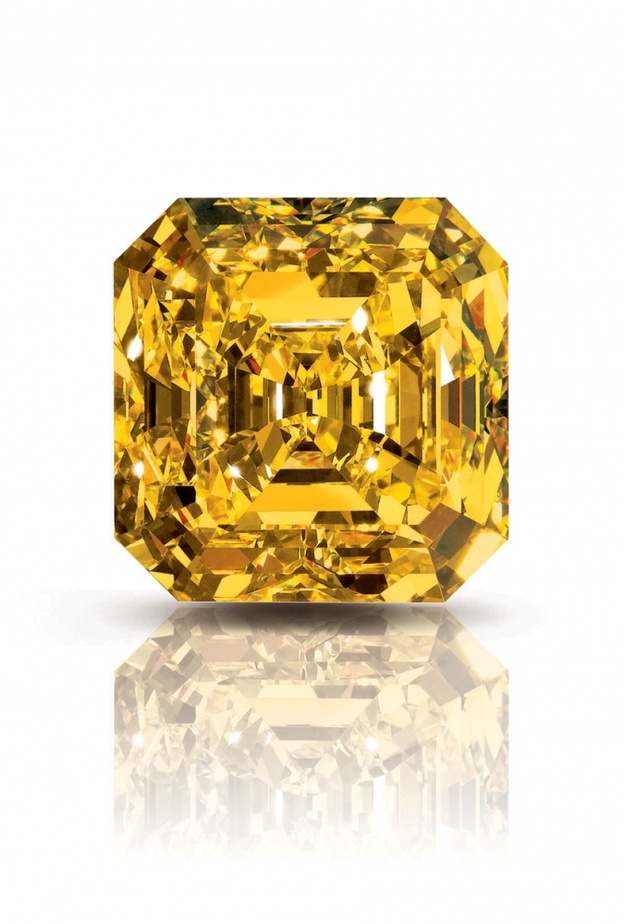 دار سوثبي تعرض أجمل ماسة صفراء للبيع