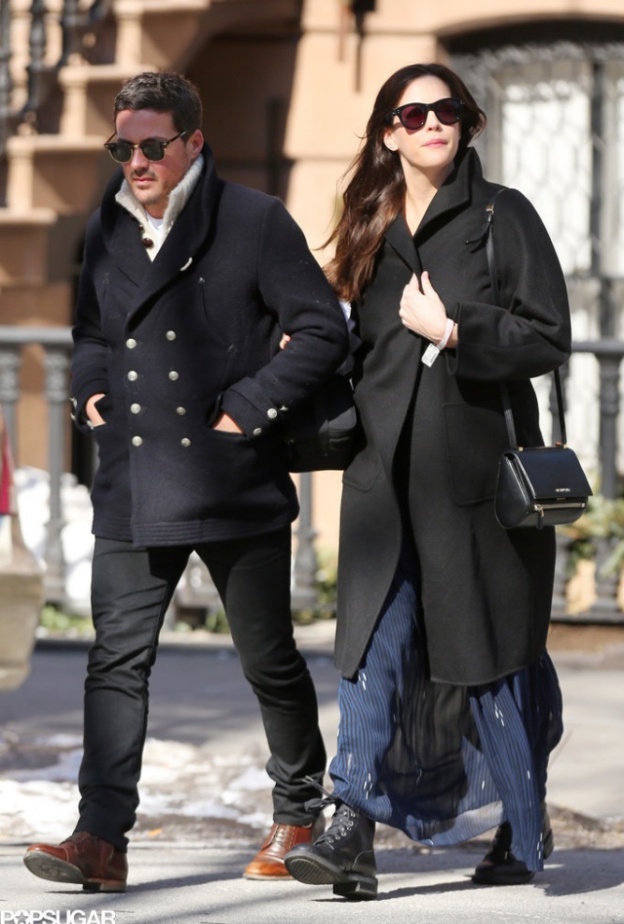 الظهور الأول لليف تايلور بعد الإنجاب