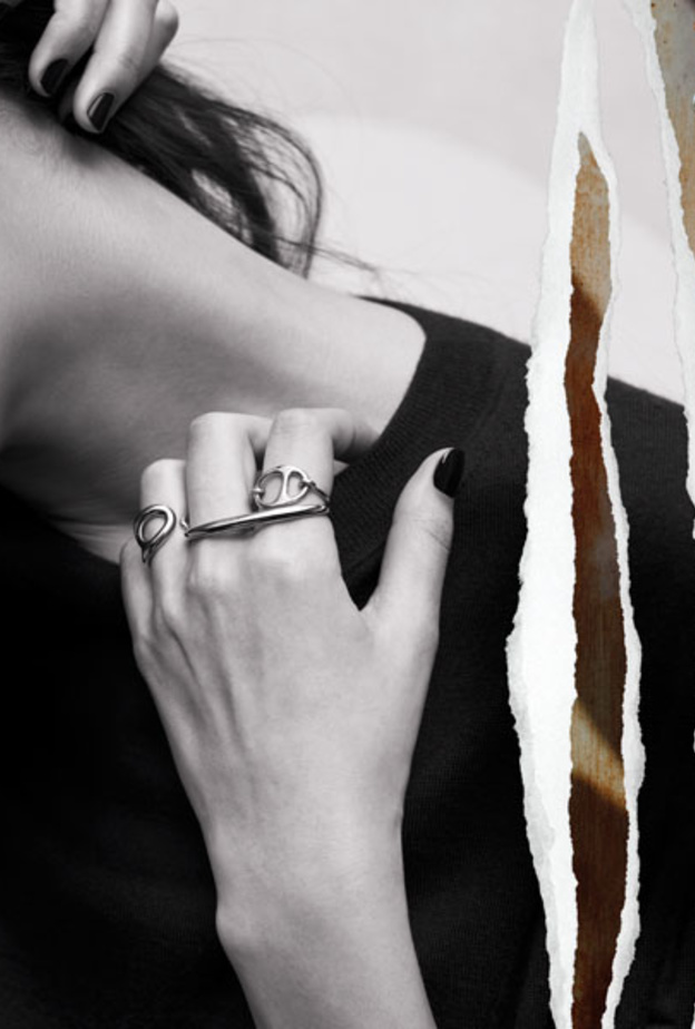 معرض بانك لمجموعة مجوهرات Chaîne D’Ancre من Hermès