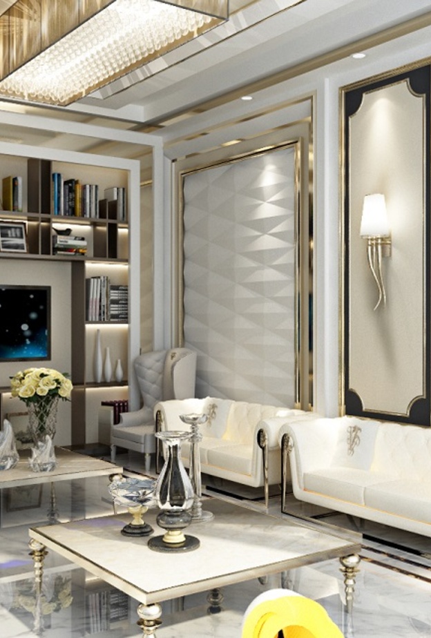 اللون الأبيض في الديكور