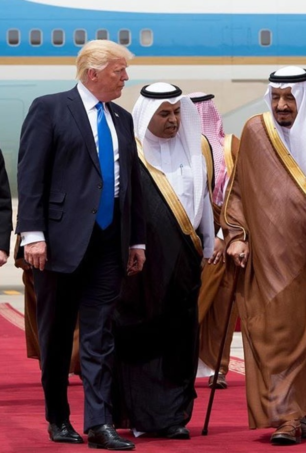 صور: زيارة الرئيس الأمريكي دونالد ترامب للسعودية مع زوجته ميلانيا