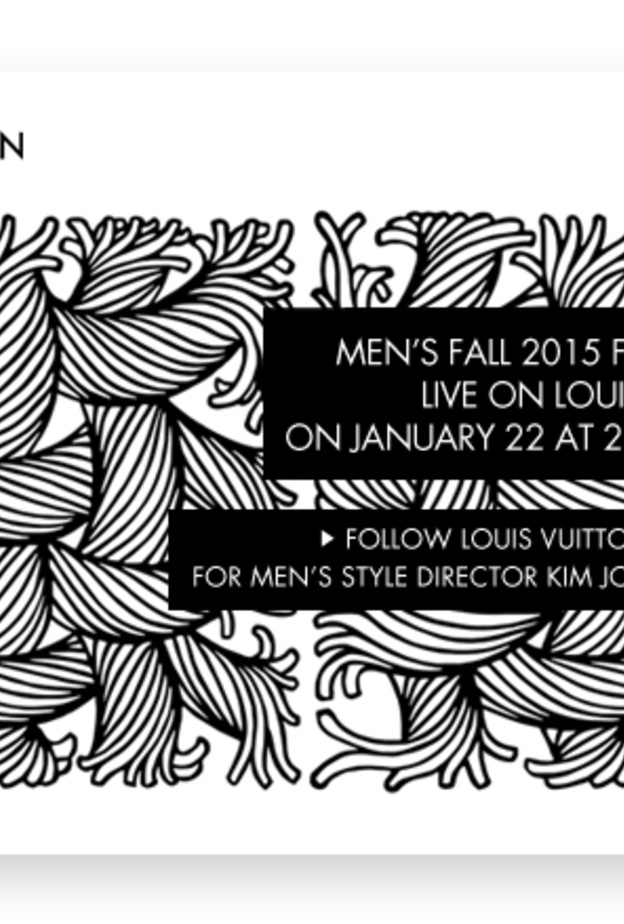 بث مباشر لعرض أزياء لويس فويتون Louis Vuitton لخريف وشتاء 2015