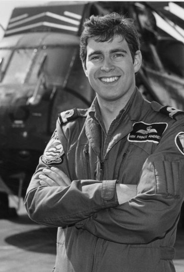 Prince Andrew in the Falklands