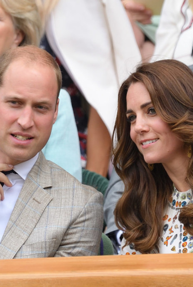 الامير وليام وكيت ميدلتون يشجعان أندي موراي في ويمبلدون 