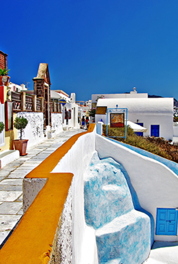 جزيرة سانتوريني Santorini