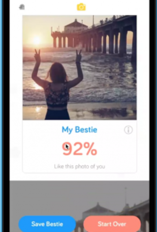 Bestie: تطبيق لمعرفة الصورة الشخصية الأفضل بالنسبة لك..