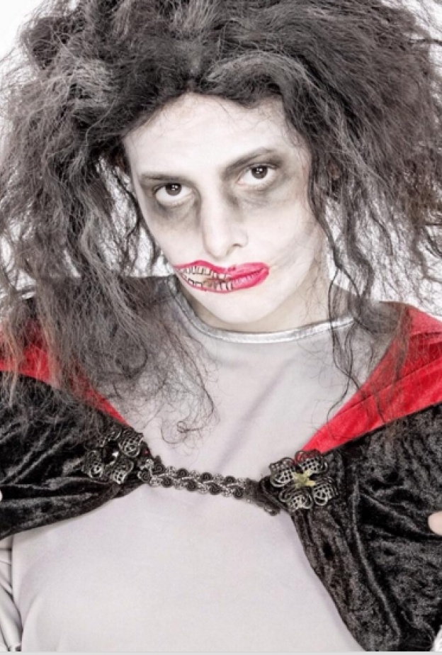 دنيا سمير غانم احتفلت بالهالوين على طريقة "لهفة"