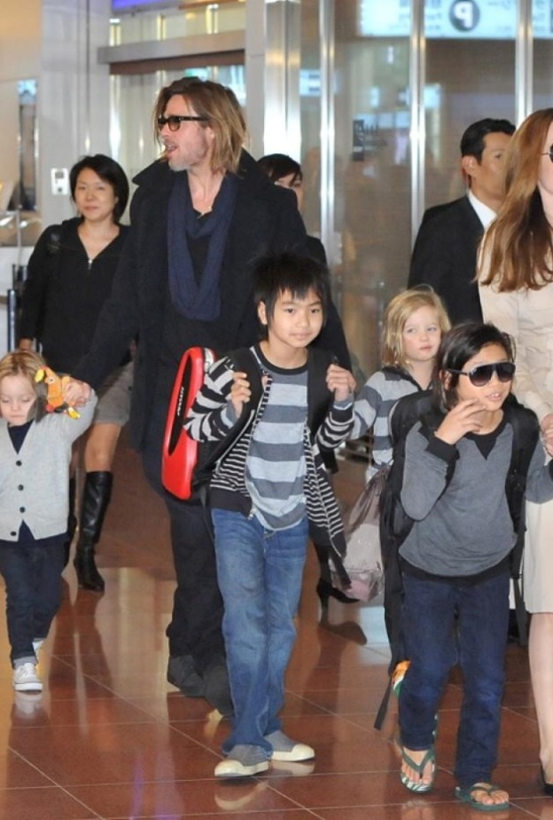 أنجلينا جولي وبراد بيت