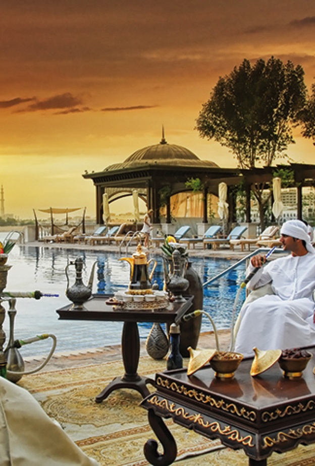 أجواء رمضانية بفندق شانغريلا، قرية البري، ابوظبي بروح أندلسية بخيمة آرابيسك