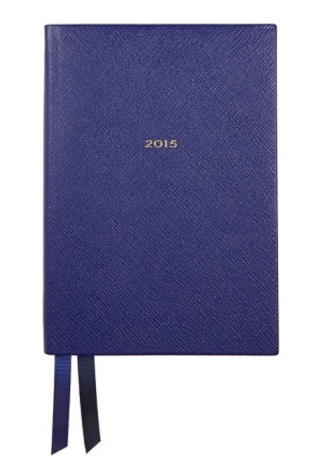 Smythson أجندة أنيقة من الجلد الفاخر من