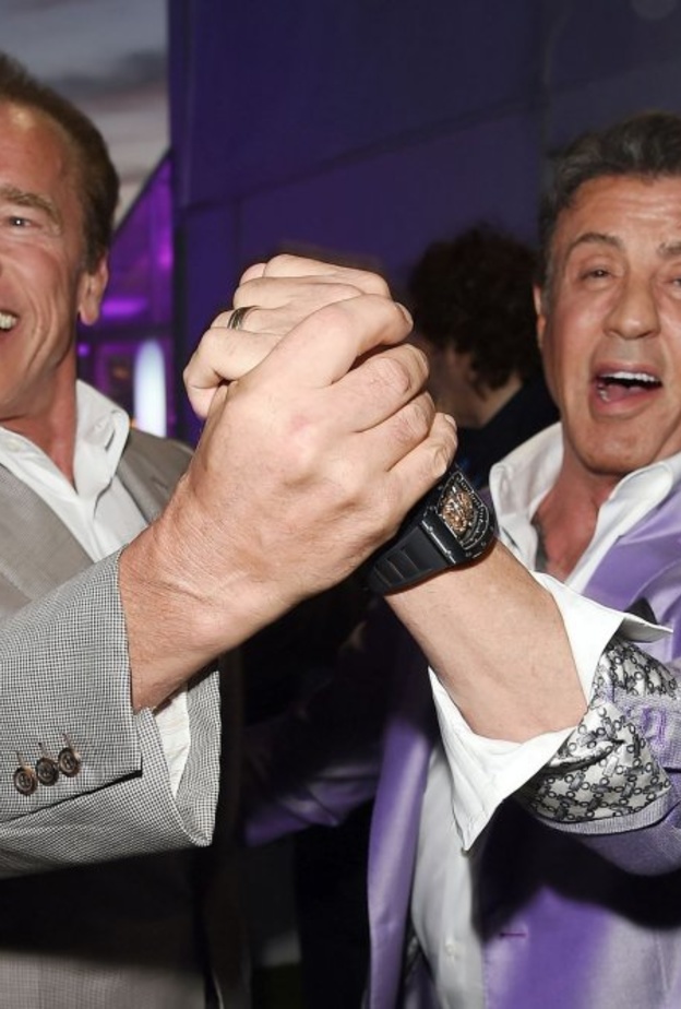 سيلفستر ستالون وأرنولد شوارزينيجر