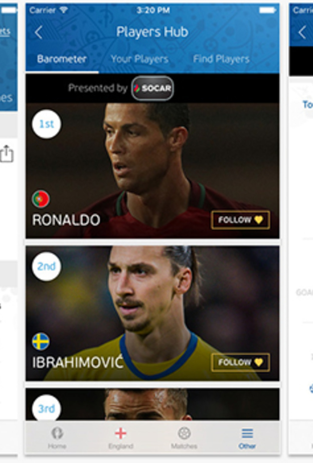  UEFA EURO 2016 لمتابعة أخبار ونتائج مباريات البطولة