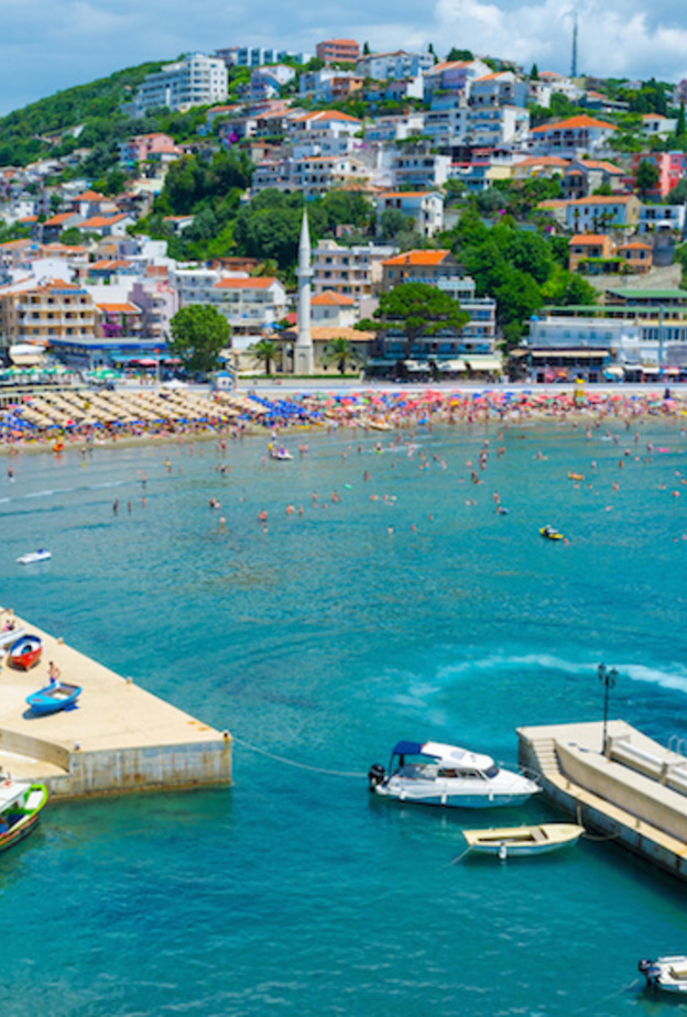 Ulcinj موقع رائع للشواطئ