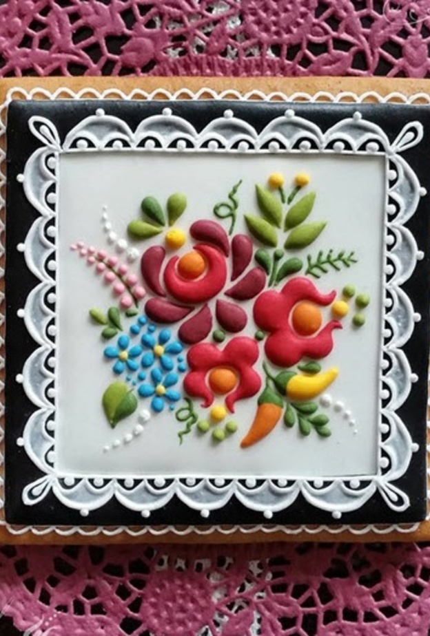 هل رايتم اجمل من هذه الكوكيز المطرزة؟