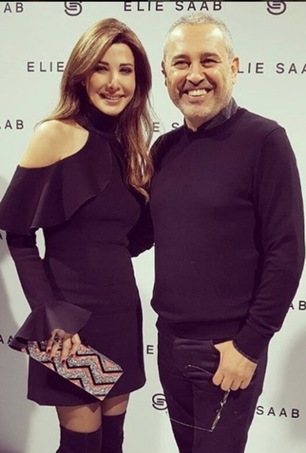 نانسي عجرم مع ايلي صعب