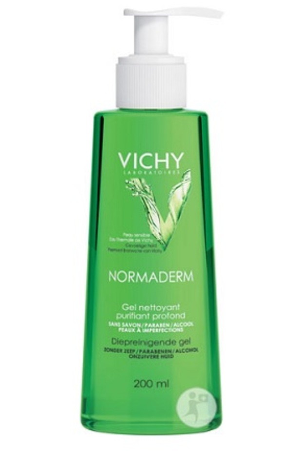 غسول الوجه المنقي فيشي Vichy Normaderm Deep Cleansing Purifying Gel