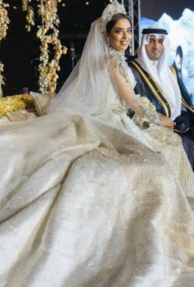 بلقيس في زفافها