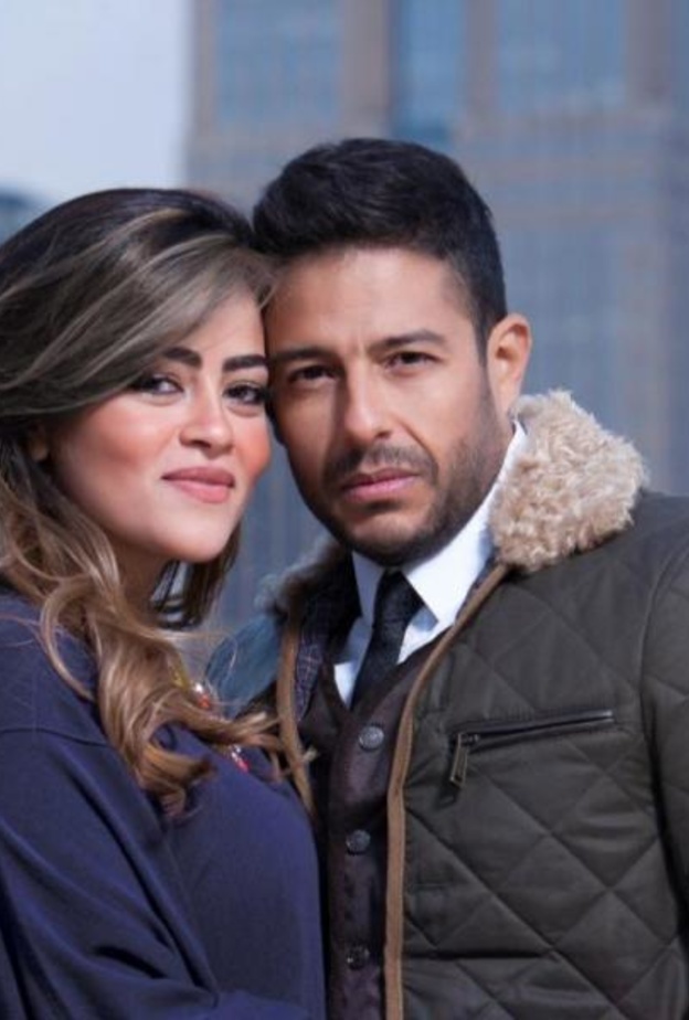 محمد حماقي وزوجته